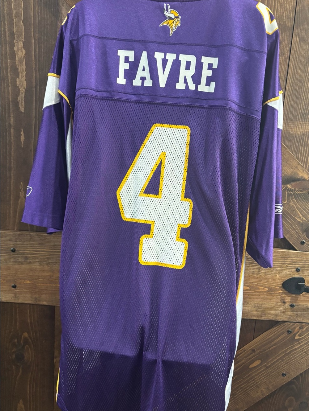 Reebok Minnesota Vikings Brett Favre #4 Jersey